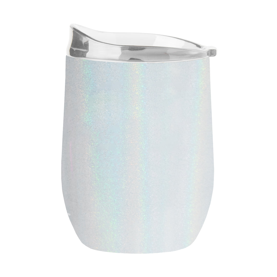 Iridescent Curved Beverage Tumbler