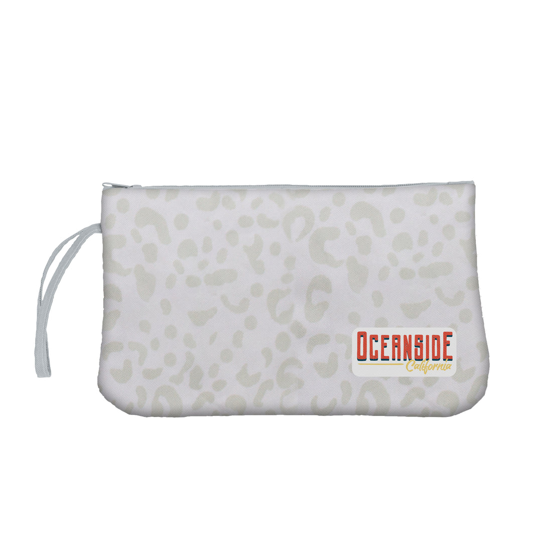 Leopard Pattern Wristlet