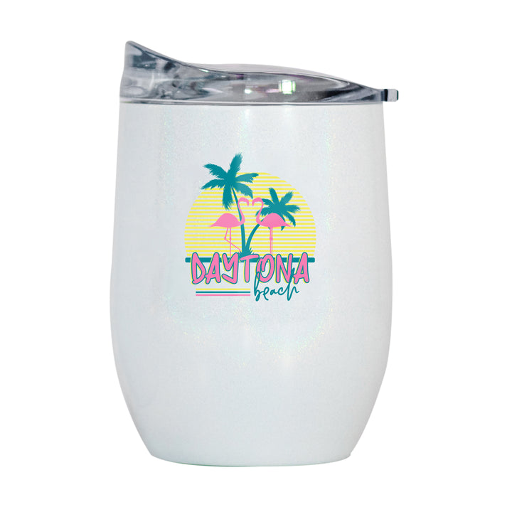 Iridescent Curved Beverage Tumbler