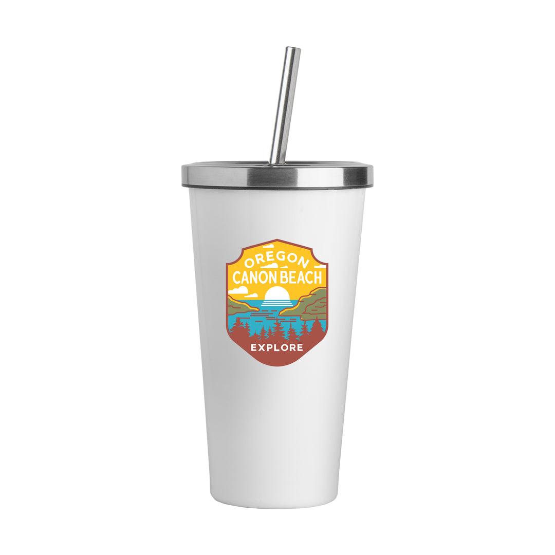 20oz Stainless Straw Tumbler