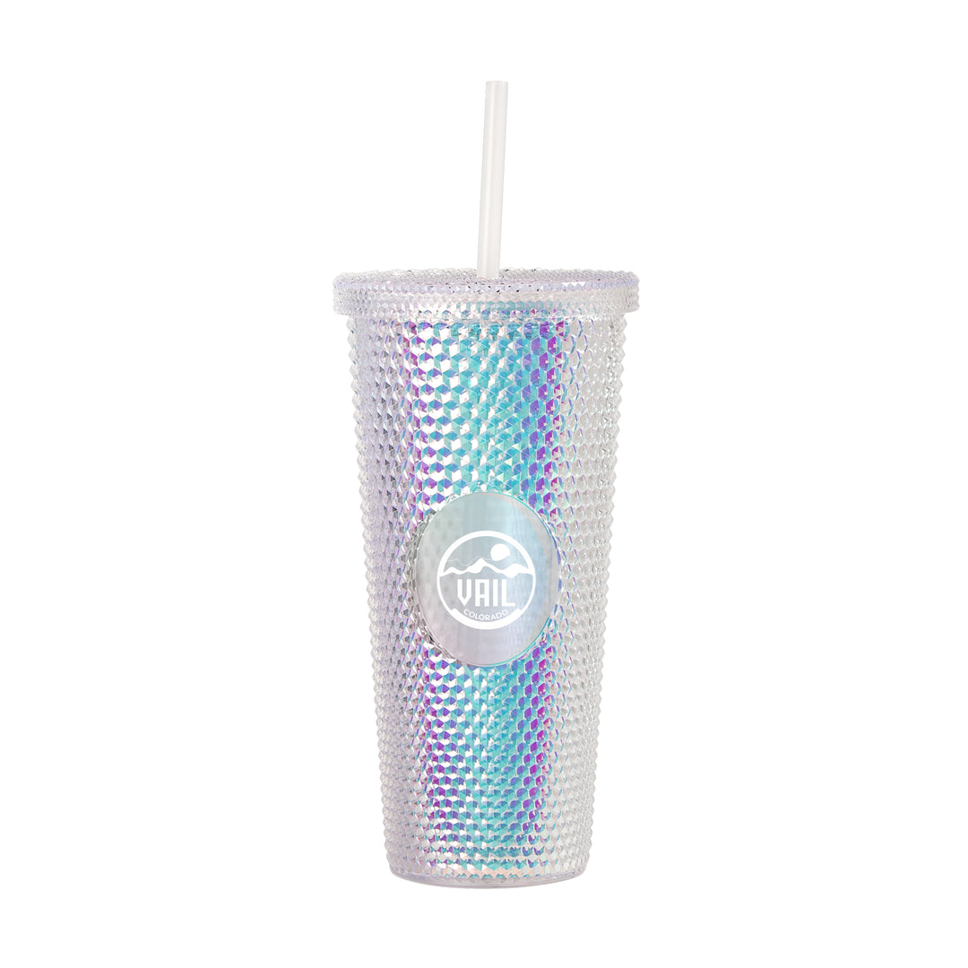 Iridescent Studded Tumbler